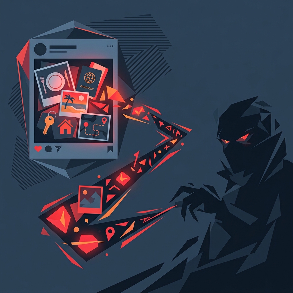 Digital oversharing and syndicate targeting