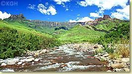 Drakensberg Mountain stream